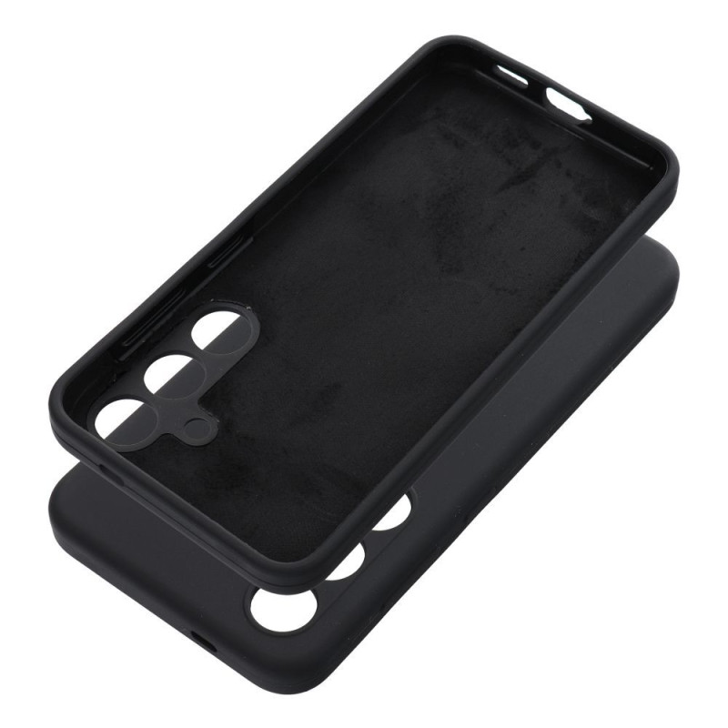 Viedtālruņa aizmugurējais vāciņš Xiaomi Redmi 14C Silicone case Melna