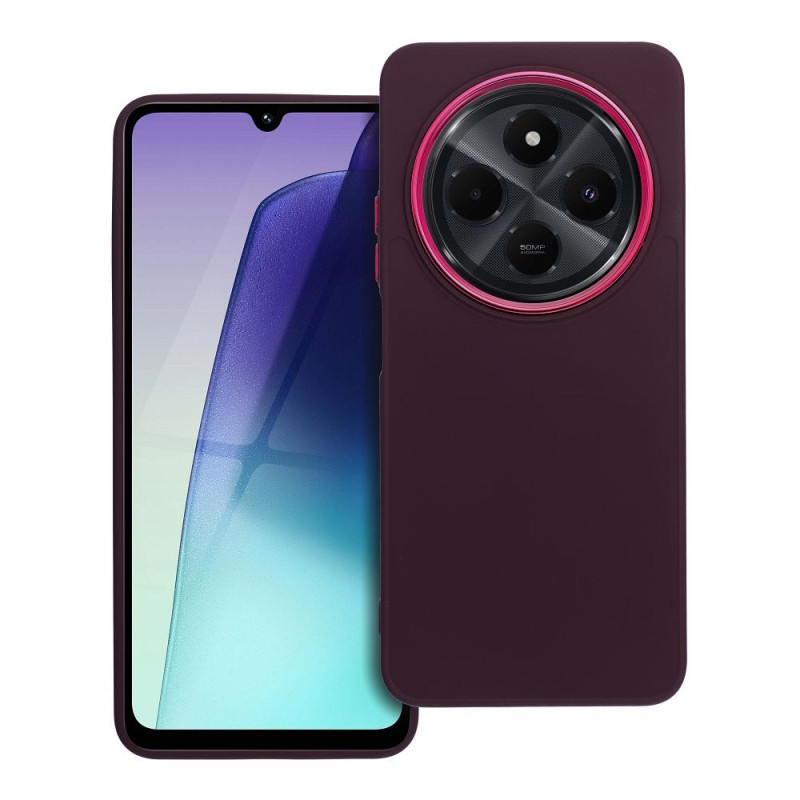 Viedtālruņa aizmugurējais vāciņš Xiaomi Redmi 14C Frame case Purpura