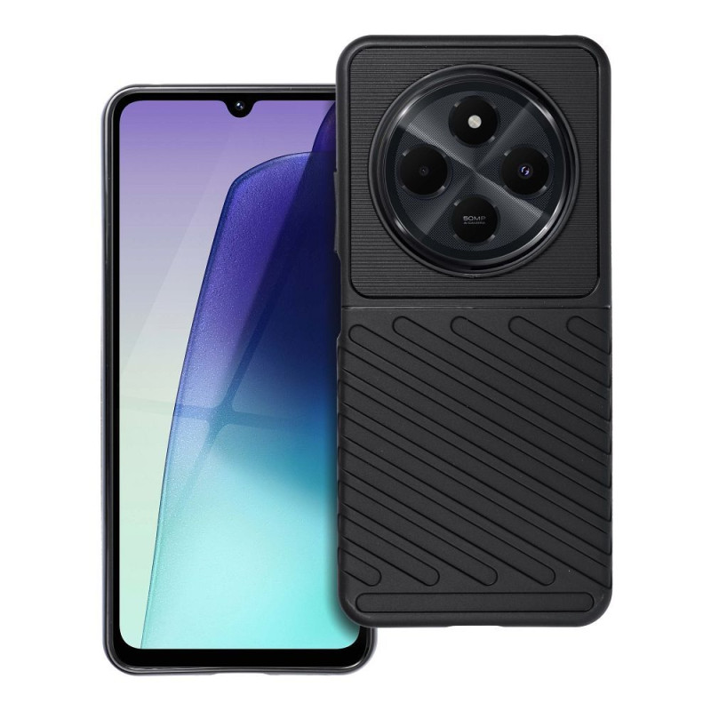 Viedtālruņa aizmugurējais vāciņš Xiaomi Redmi 14C Thunder Black