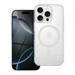 Viedtālruņa aizmugurējais vāciņš Apple iPhone 11 Pro Drop Glue Mag Cover Transparent, White