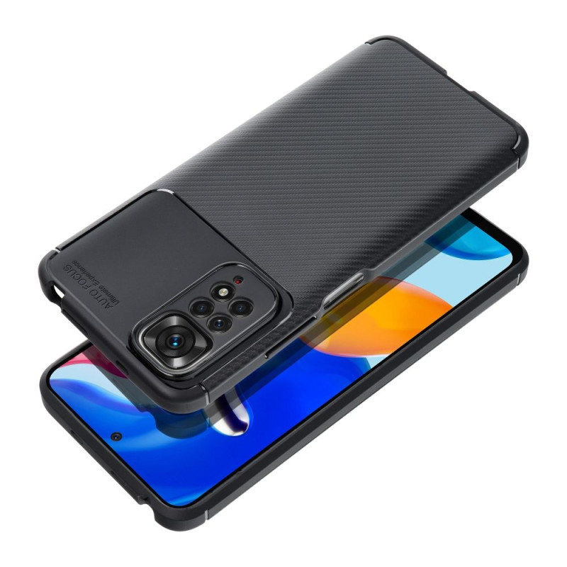 Viedtālruņa aizmugurējais vāciņš Xiaomi Redmi 14C Carbon Premium Melna