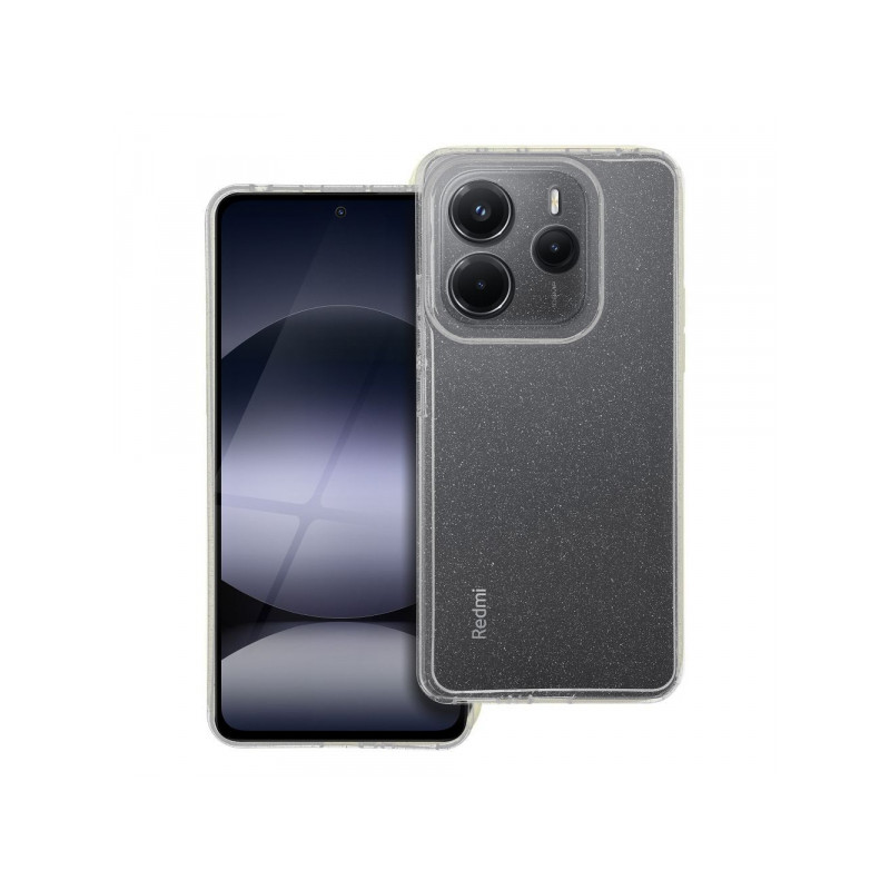 Viedtālruņa aizmugurējais vāciņš Xiaomi Redmi Note 14 5G Clear case 2mm Caurspīdīga