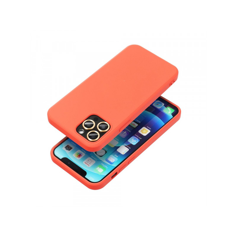 Viedtālruņa aizmugurējais vāciņš Xiaomi Redmi Note 14 Pro Plus Silicone case Oranža