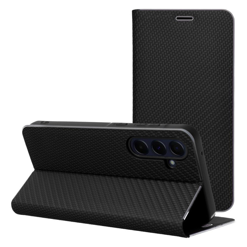 Viedtālruņa atveramais maciņš Xiaomi Redmi Note 14 5G Luna Book Melna