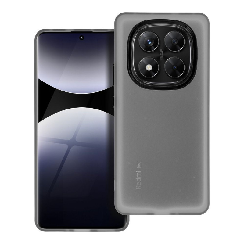 Viedtālruņa aizmugurējais vāciņš Xiaomi Redmi Note 14 Pro 5G Sappy Case Black, Transparent