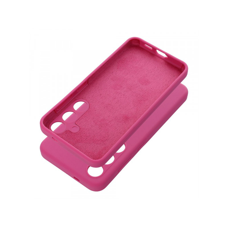 Viedtālruņa aizmugurējais vāciņš Xiaomi Redmi Note 14 Pro 5G Silicone case Rozā