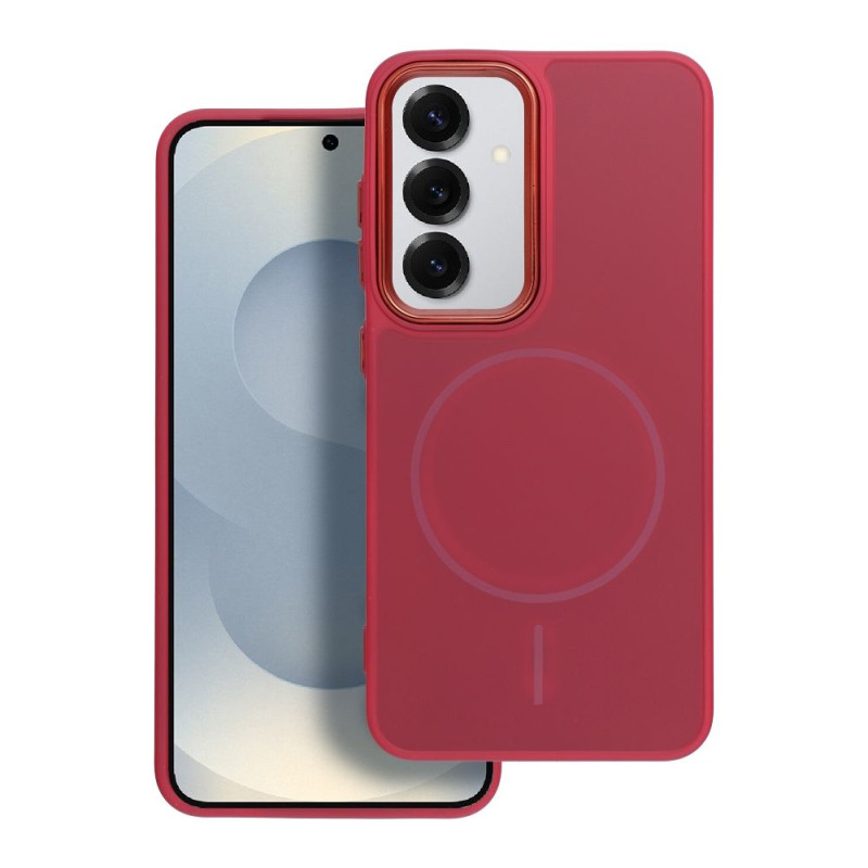 Viedtālruņa aizmugurējais vāciņš Samsung Galaxy A52 / A52 5G / A52s 5G Frame case Red