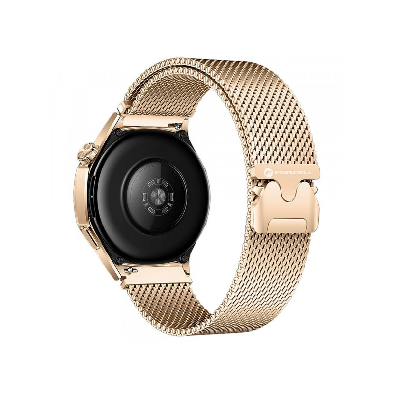 Nutikella rihm Samsung F-Design roostevabast terasest rihm FS10 Kuldne