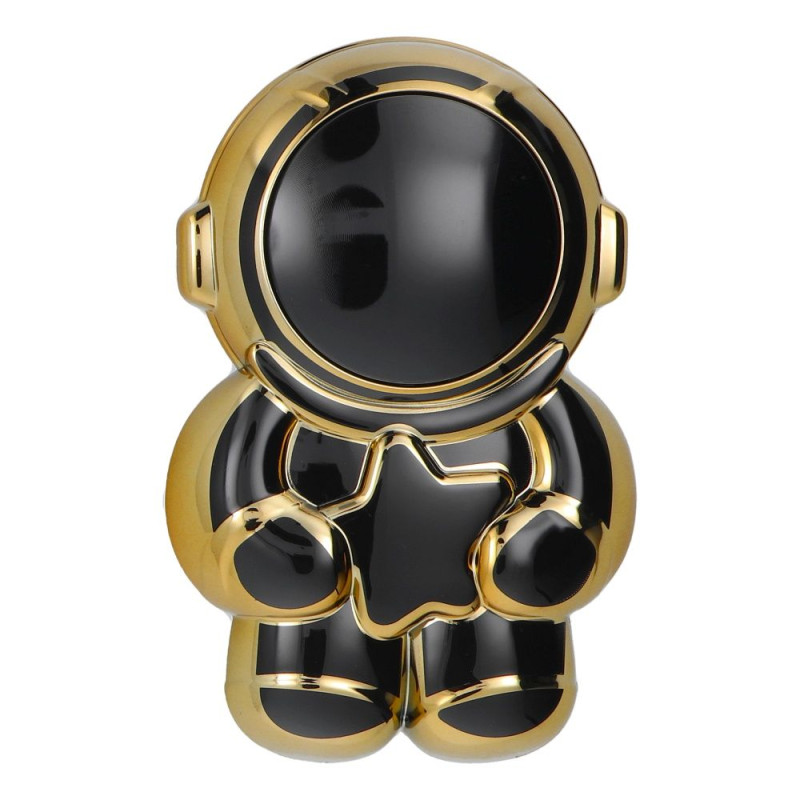 Viedtālruņa pirkstu turētājs Phone Stand Astronaut Melna