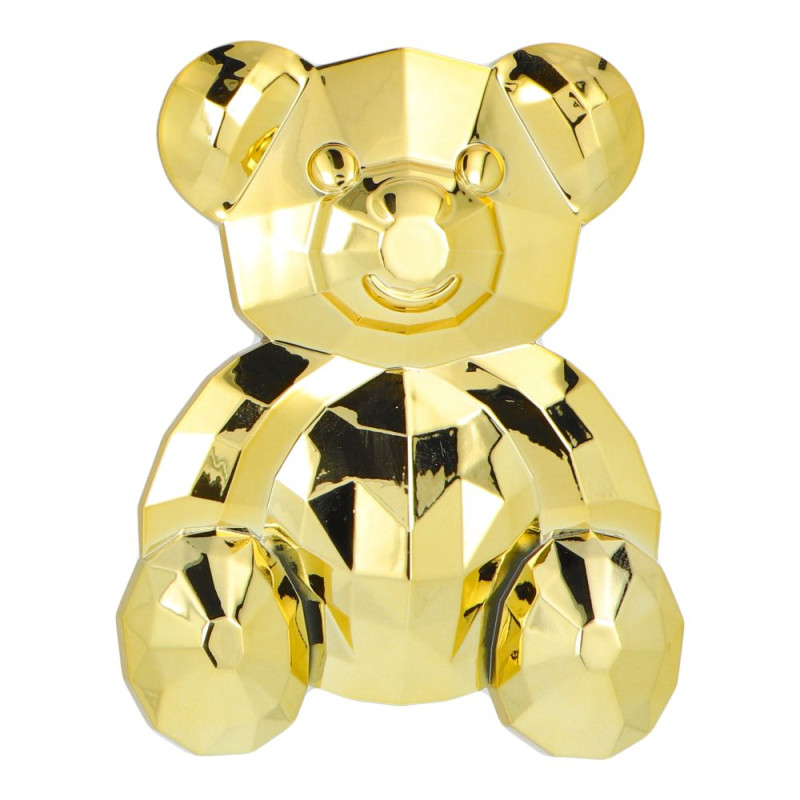 Viedtālruņa pirkstu turētājs Phone Stand Bear Zelta