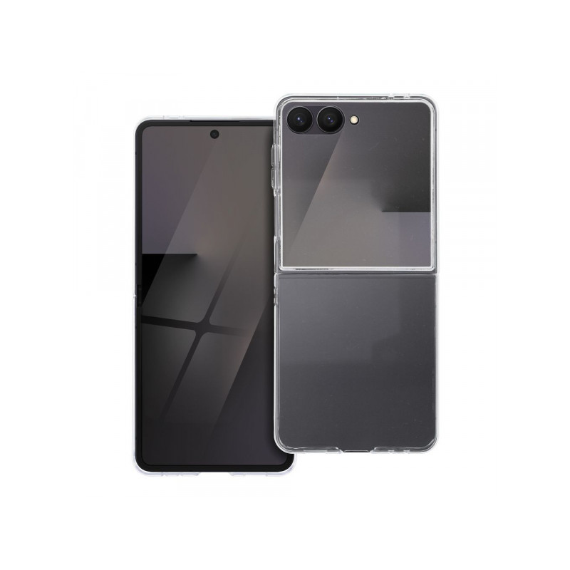 Viedtālruņa aizmugurējais vāciņš Samsung Galaxy Z Flip 7 Clear ICE Caurspīdīga