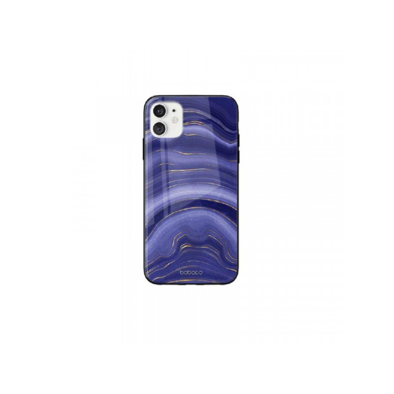 Viedtālruņa aizmugurējais vāciņš Apple iPhone 7 / 8 / SE 20 / SE 22 Glass Marble 005 Miksēta, Ar Dizainu