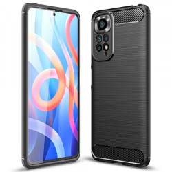 Viedtālruņa aizmugurējais vāciņš Xiaomi Redmi Note 11 / 11S Premium Carbon Black