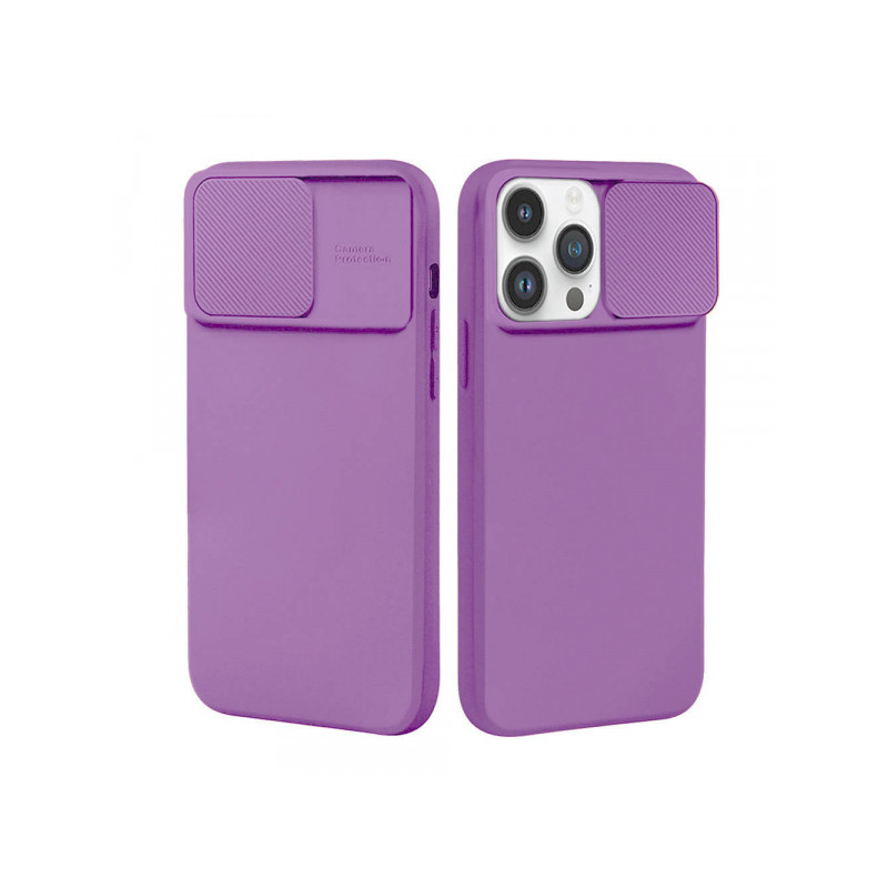 Viedtālruņa aizmugurējais vāciņš Samsung Galaxy A33 5G Silicon Lens Violet