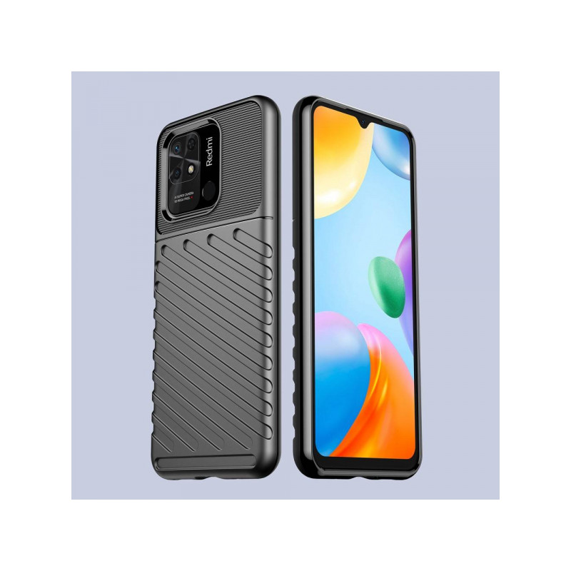 Nutitelefoni tagakaas Xiaomi Redmi 10C Äike Must