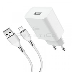 Lādēšanas komplekts F6S plus Micro USB Cable White