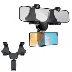 Viedtālruņa turētājs automašīnai ABH​-203​ Mirror Melna