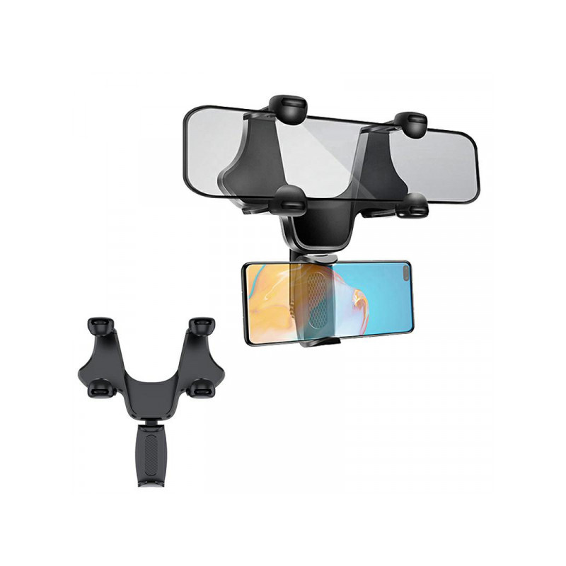 Nutitelefoni hoidik autole ABH​-203​ Peegel Must