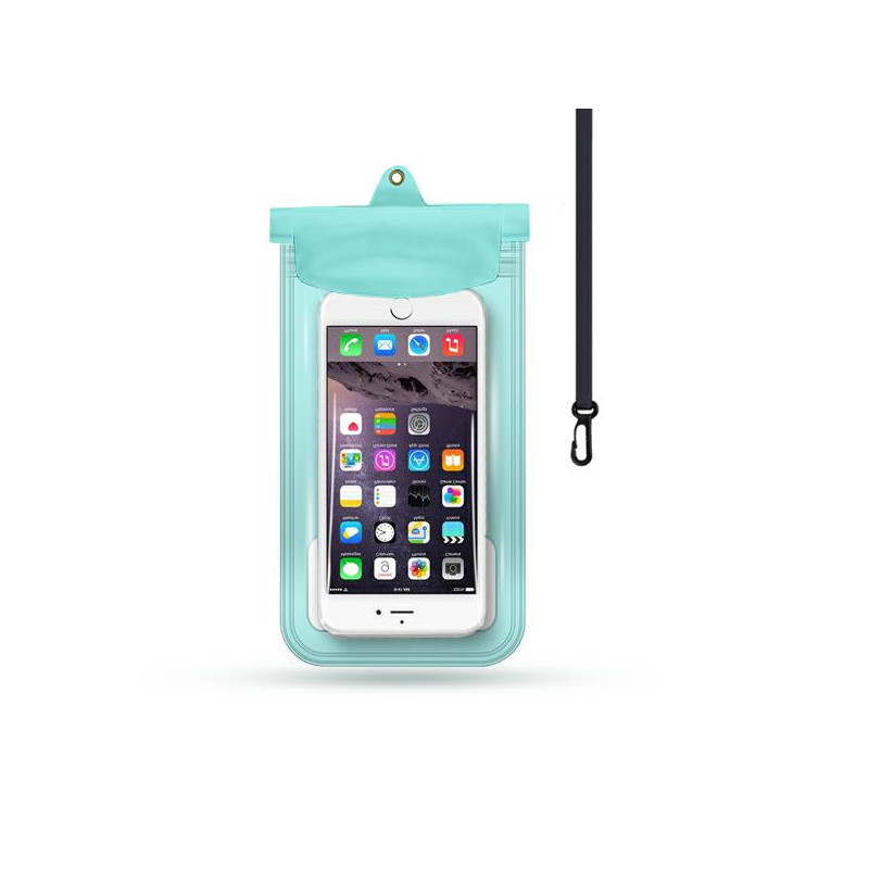 Viedtālruņa sporta maciņš Waterproof case 3in1 Zila