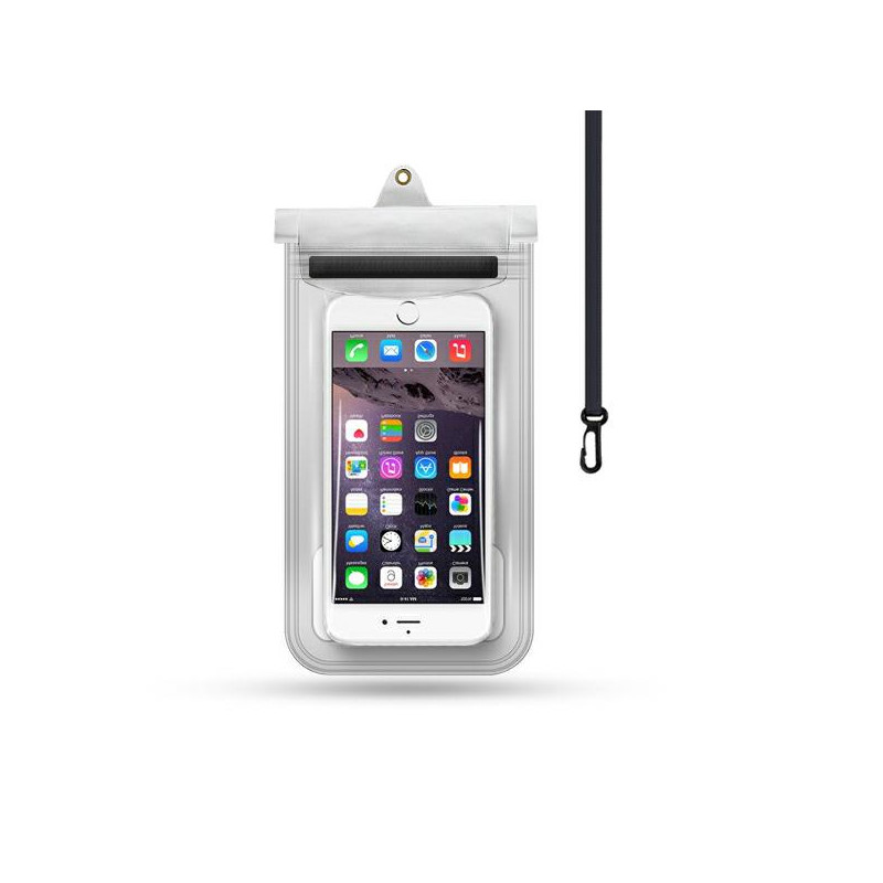 Nutitelefoni spordiümbris Veekindel ümbris 3in1 Läbipaistev