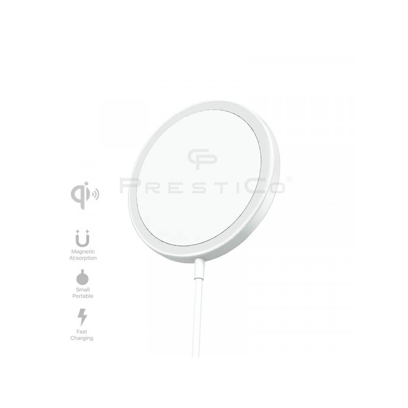 Kabelis MS1 Magsafe 15W Balta