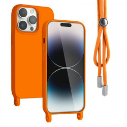 Viedtālruņa aizmugurējais vāciņš Samsung Galaxy A14 5G Rope Case Orange