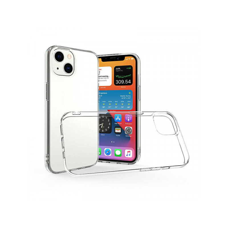 Viedtālruņa aizmugurējais vāciņš Apple iPhone 11 BC Silikon 2.0mm Caurspīdīga