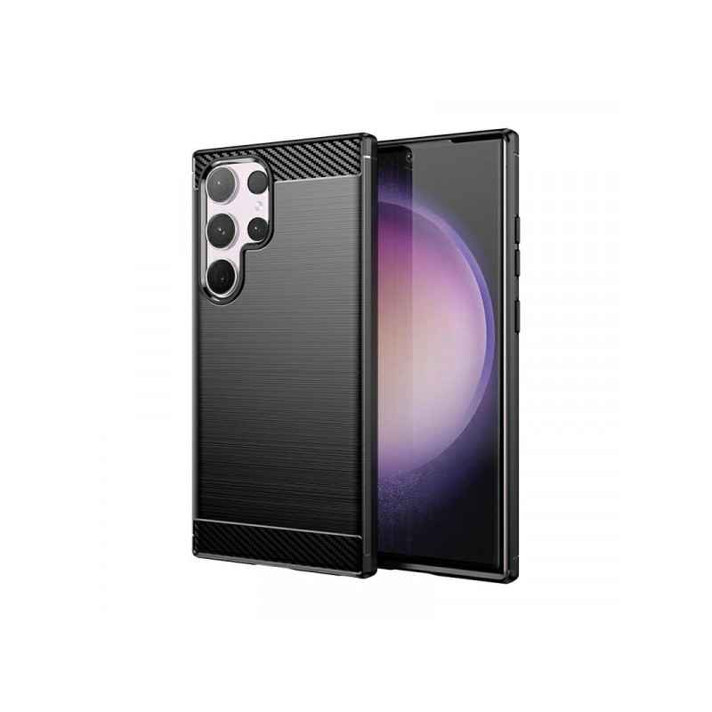 Viedtālruņa aizmugurējais vāciņš Samsung Galaxy S24 Ultra Carbon Pro Black
