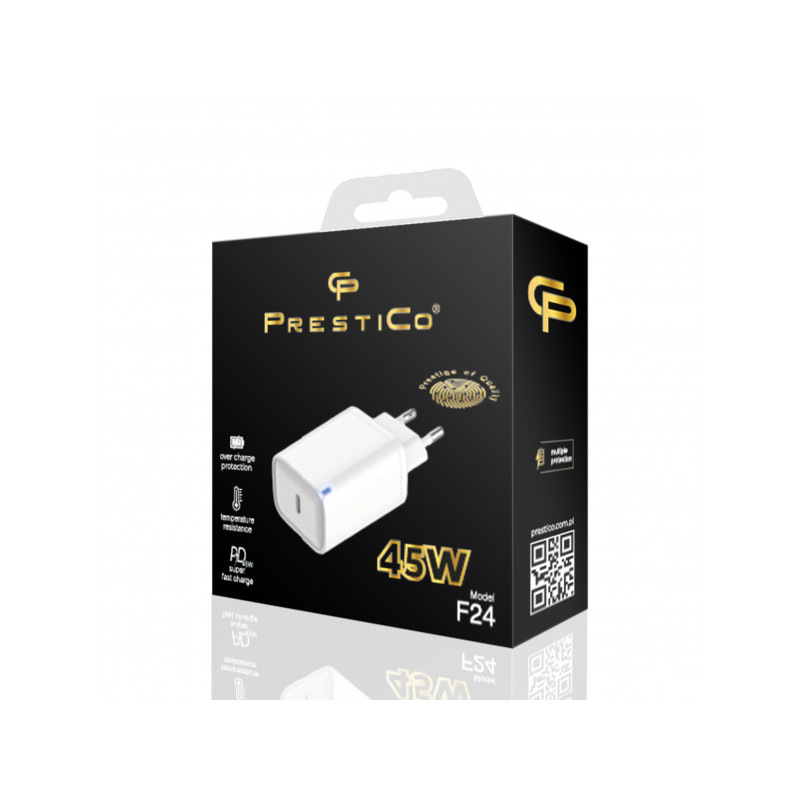 Toiteadapter F24_45W Valge