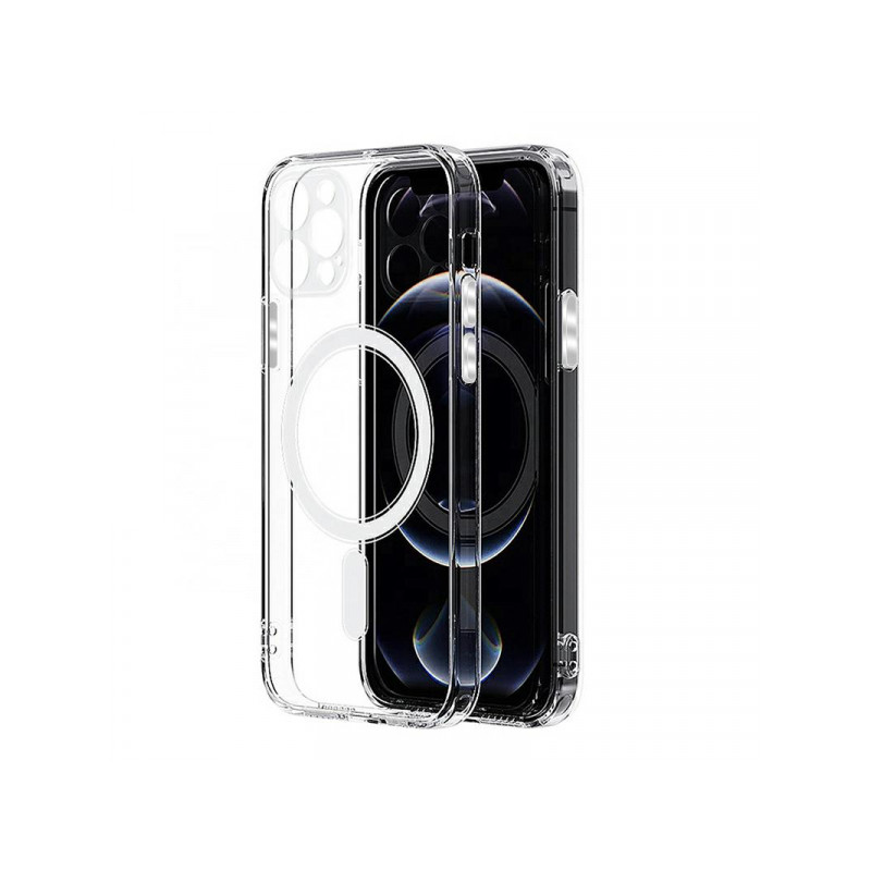 Viedtālruņa aizmugurējais vāciņš Apple Iphone 16 Magsafe Case Transparent