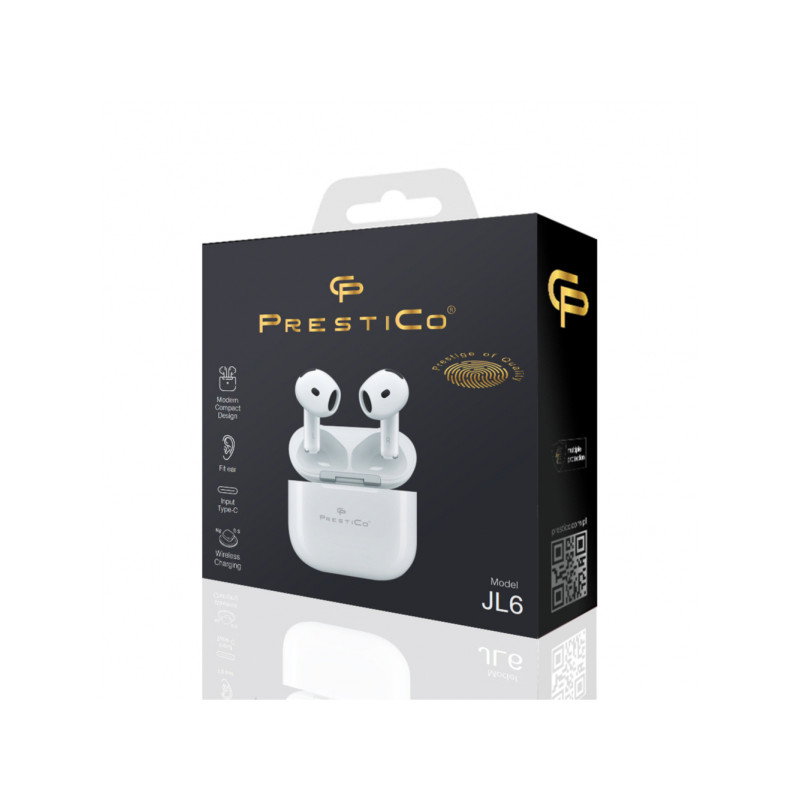 Bezvadu austiņas JL6 Balta