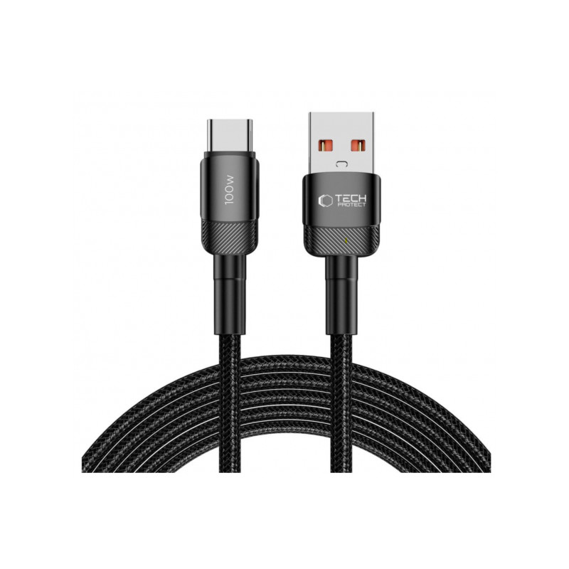 Kabelis USB-C / USB-C cable 100W 3m Melna