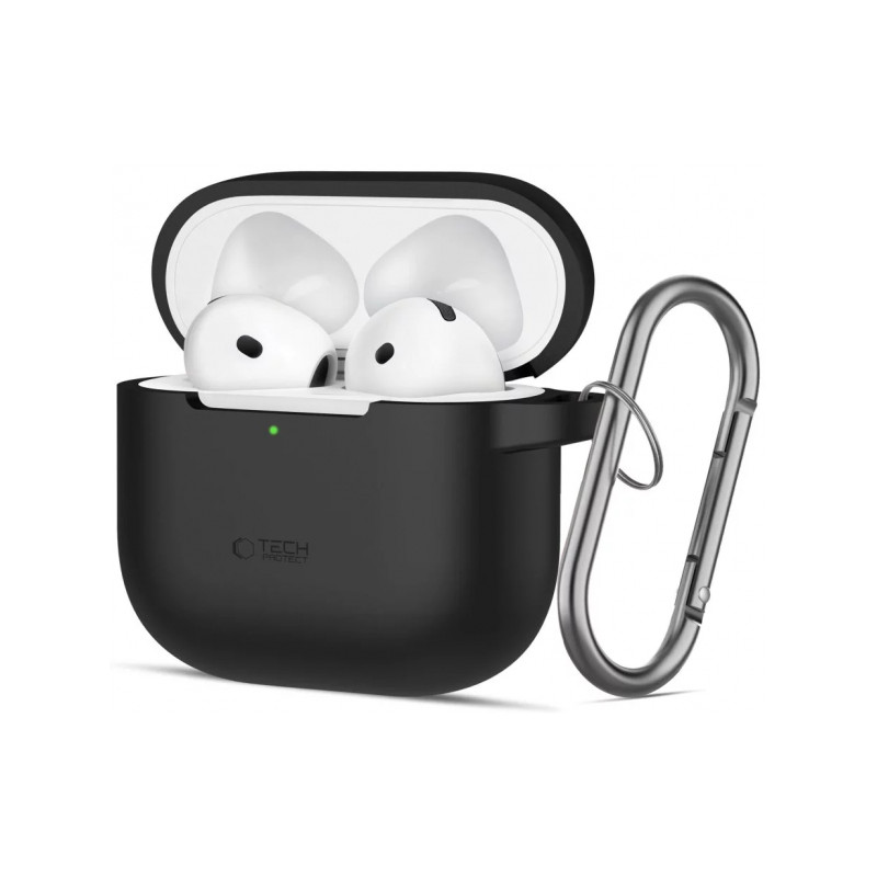 Juhtmevabade kõrvaklappide ümbris Õun Korpuse kate Must