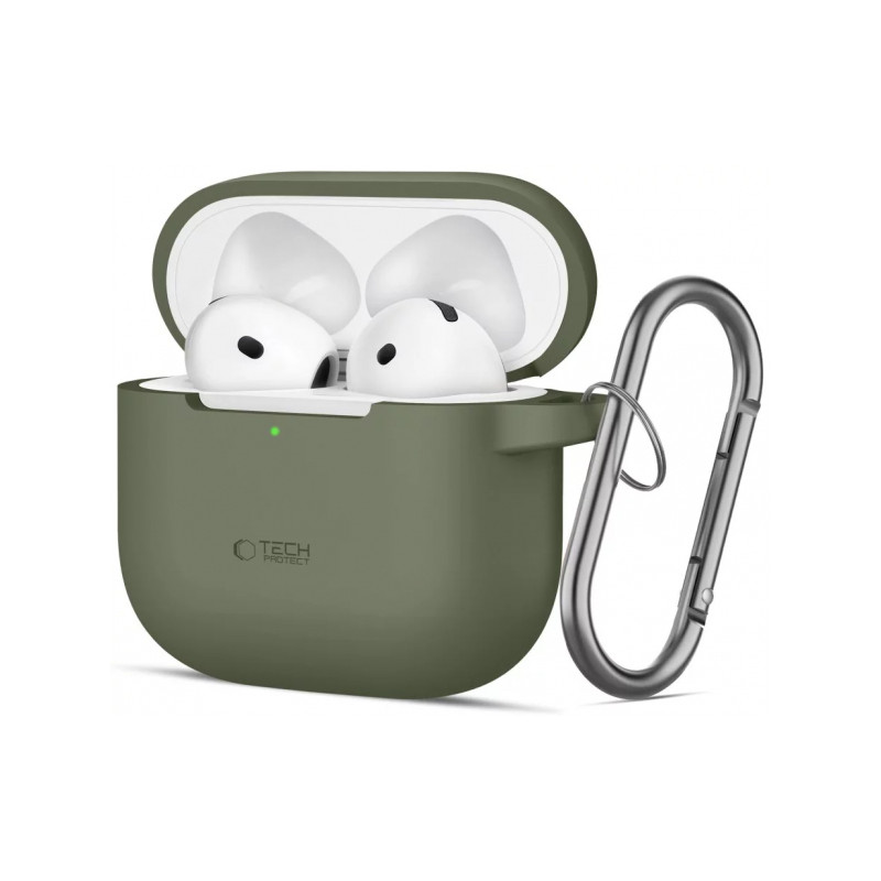 Juhtmevabade kõrvaklappide ümbris Õun Korpuse kate Roheline