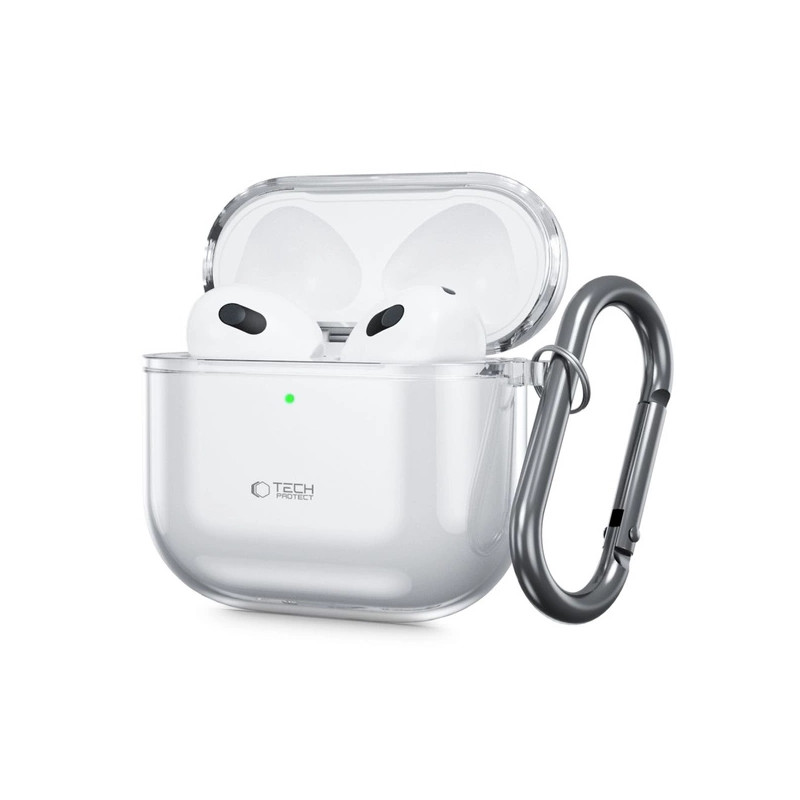 Juhtmevabade kõrvaklappide ümbris Õun Korpuse kate Läbipaistev