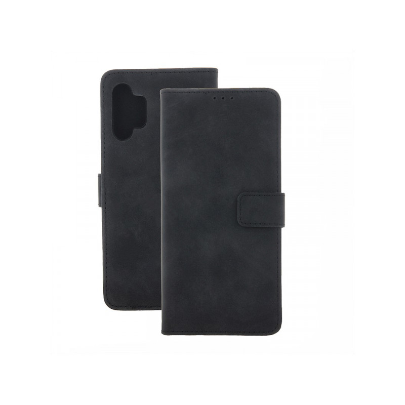 Nutitelefoni klapiümbris Xiaomi Redmi Note 13 Pro 5G Nutikas samet Must