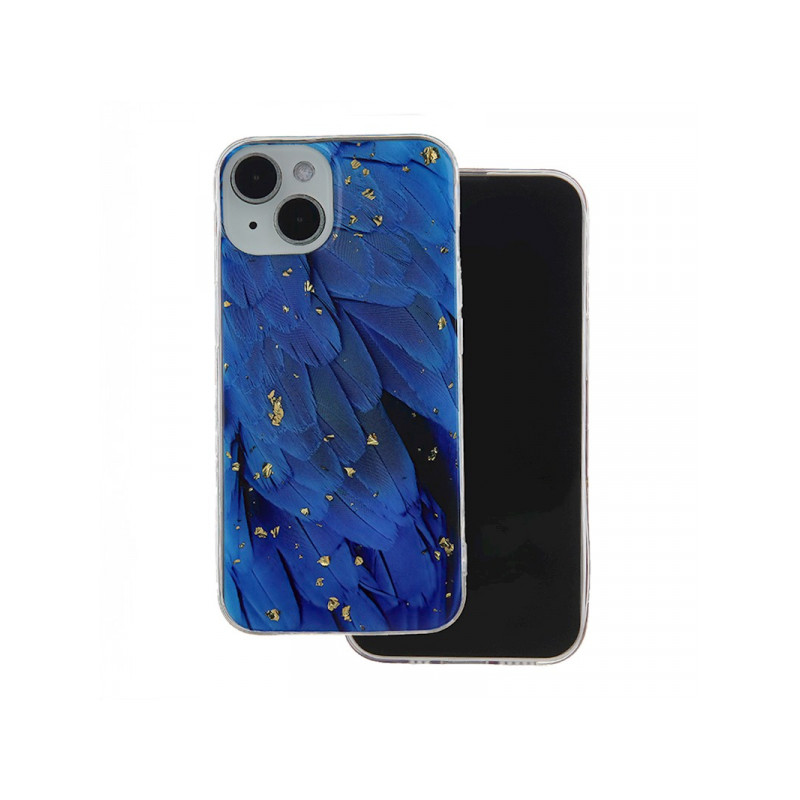 Nutitelefoni tagakaas Samsung Galaxy A54 5G Kuldne glamuur Sinine