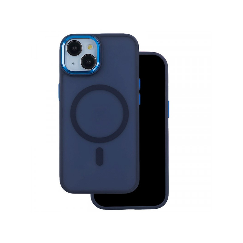 Viedtālruņa aizmugurējais vāciņš Apple iPhone 14 Pro Max Frozen Mag Navy