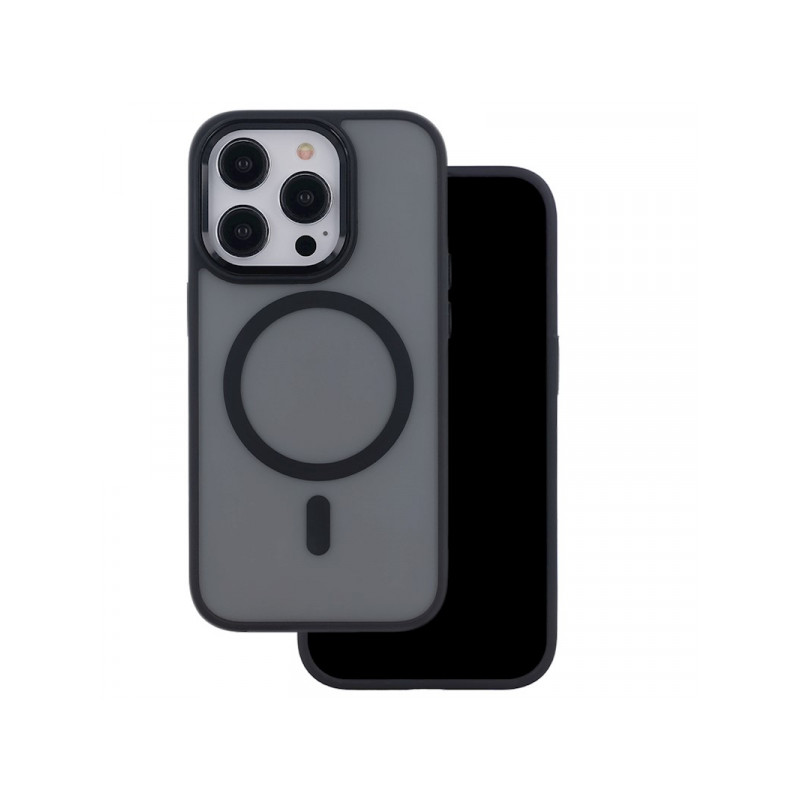 Nutitelefoni tagakaas Õun iPhone 13 Frost Magi kaas Must