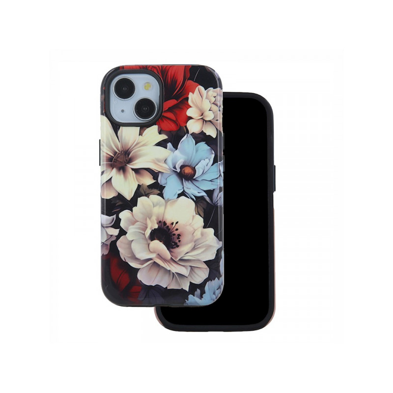 Viedtālruņa aizmugurējais vāciņš Samsung Galaxy S24 Garden Raiba/caurspīdīga