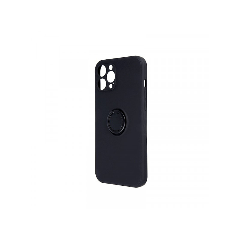 Viedtālruņa aizmugurējais vāciņš Xiaomi Redmi A3 Finger Grip Melna