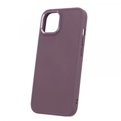 Viedtālruņa aizmugurējais vāciņš Apple Iphone 16 Satin case Burgundijas