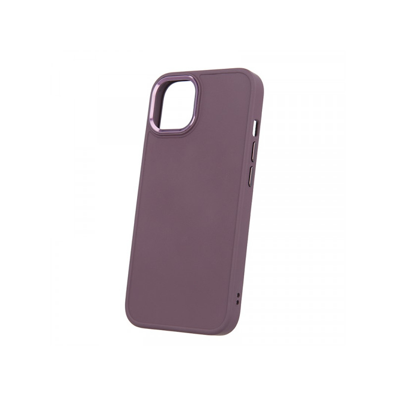 Viedtālruņa aizmugurējais vāciņš Apple Iphone 16 Satin case Burgundijas
