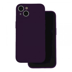 Viedtālruņa aizmugurējais vāciņš Apple iPhone 16 Pro Silicone case Dark Violet