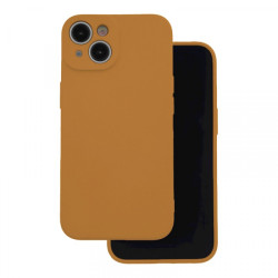 Viedtālruņa aizmugurējais vāciņš Apple iPhone 16 Pro Silicone case Light Brown