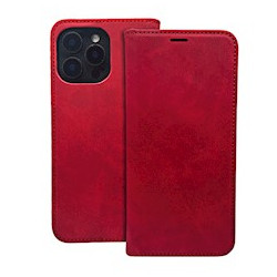 Viedtālruņa atveramais maciņš Samsung Galaxy S25 FE Smart Suede Red