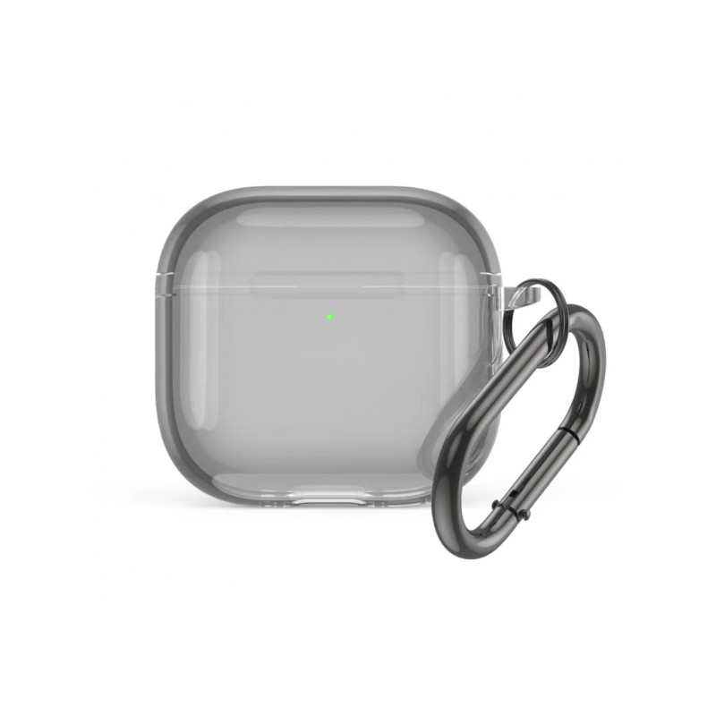 Bezvadu austiņu apvalks Apple Case cover Pelēka, Caurspīdīga