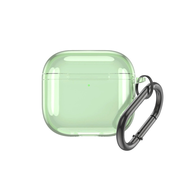 Bezvadu austiņu apvalks Apple Case cover Piparmētru, Caurspīdīga