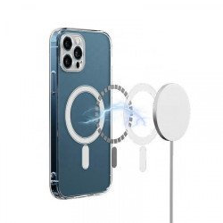 Viedtālruņa aizmugurējais vāciņš Apple iPhone 12 Pro Max Magsafe Case Transparent