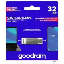 Ārējā atmiņa Flash Drive 32GB USB 3.2 / USB C Black